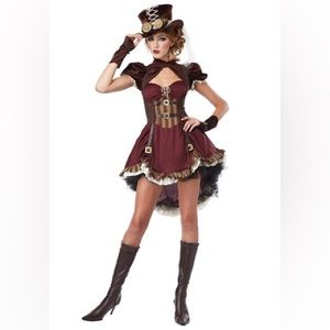 Steampunk costume only worn once. Perfect for renaissance fair or halloween.